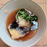 府中庵 待月楼 - ５・加茂茄子の揚げ出し