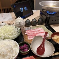 豚料理 酔狂割烹 伊達 - 「豚出汁しゃぶ(小)」