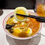 蒙古タンメン中本 - 「ゆで玉子」