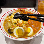 蒙古タンメン中本 - キクラゲ