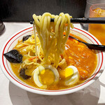 蒙古タンメン中本 - 中本特製中太麺