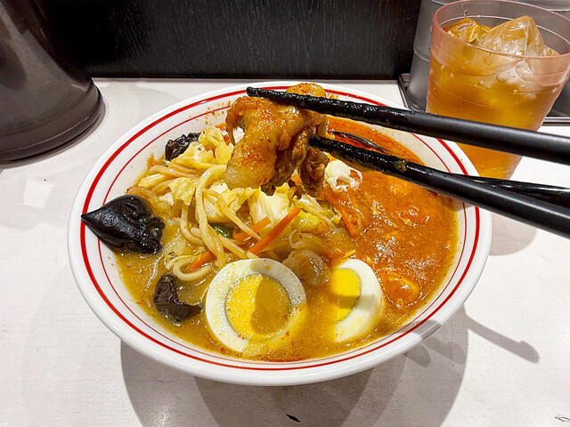 町田「蒙古タンメン中本町田店」の「北極チンジャオ（辛さ2倍）」』by