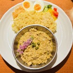 カレーのぼんチョビ  - さんしょと梅キーマカレー