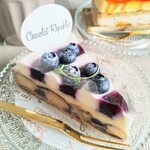 ショコラ リパブリック - レアチーズブルーベリー