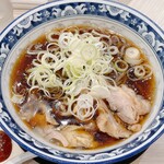 山系無双 烈火 - 山形冷たい肉そば③