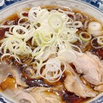 山系無双 烈火 - 山形冷たい肉そば⑤