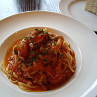 バンケット - ツナ+きのこトマトソース:パスタランチ_バンケット