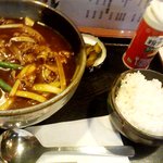 おぴっぴ - カレーうどん定食　850円