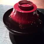 ラ・ボンバンス - 赤富士のお椀