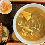 わだ泉 - わだ泉セット　1650円 麺大盛り　300円