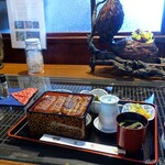 うなぎの 東海亭 - 2024年4月　うな重二段重ね