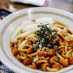 ヨコクラうどん - なめこおろしぶっかけ