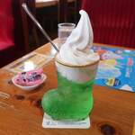 コメダ珈琲店 - クリームソーダ