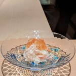 鮨 近藤 - 北海道産ズワイガニのジュレがけ