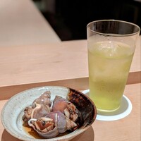 鮨 近藤 - つぶ貝、ほのかな甘みとコリコリ食感が楽しめます♡