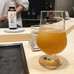 神楽坂 濱千 - ペアリング3杯目、醤油入りコーラ