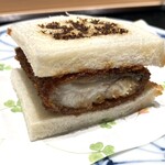 神楽坂 濱千 - 神楽坂313、サンドウィッチ、ポテトマスタード