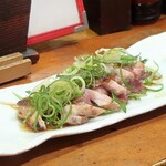 やきとり 正や - 丹波地鶏ももタタキ