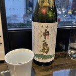 牡蠣と日本酒 - 