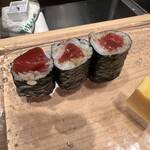 鮨 やざわ - 鉄火巻