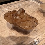 鮨 やざわ - ホタテの漬け