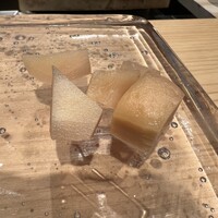 鮨 やざわ - ガリ!!吸い込むと危うい♡♡