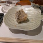 天麩羅 ひらいし - 鮑もデカいなぁ