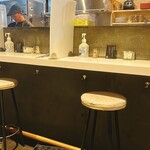 カレーの店 ボンベイ - カウンター席