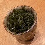 焼鳥 六鳥 - あおさの茶碗蒸し