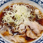 山系無双 烈火 - 山形冷たい肉そば④