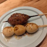 焼鳥 六鳥 - うずらとつくね