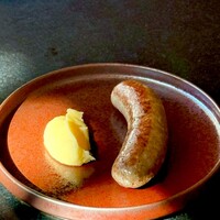 房総猪のコンフィソーセージ