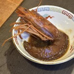 iloilo中華食堂 - 赤海老の紹興酒漬け 500円×2