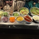 スカイビュッフェ51 - ポテトサラダはほんと美味しいです。