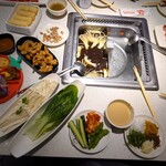 海底撈火鍋 - 娘　きのこのスープを　選んでました　