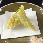 D+KITCHEN - 万願寺唐辛子の天ぷら