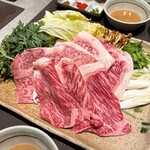 銀座 芦屋 いわ井 - しゃぶしゃぶ