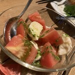 MATOI-YA 表参道店 - モッツァレラなズーチーとトマート