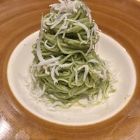 銀座イタリアン Fabi's  - しらすと酢橘の冷静ジェノベーゼ