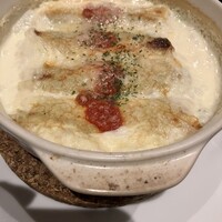 銀座イタリアン Fabi's  - リコッタチーズとほうれん草のクレープ包みオーブン焼き（４名分）