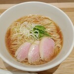 鴨出汁中華そば かわな - 純鴨そば（醤油）