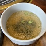 焼肉 壱番館 - わかめスープ❗️