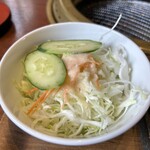焼肉 壱番館 - サラダ❗️