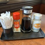 焼肉 壱番館 - 卓上調味料❗️