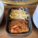 焼肉 壱番館 - もやしナムル&キムチ❗️