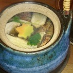 味人 - はもと松茸の土瓶蒸し