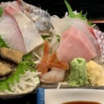 味の店 いわし - お刺身盛り（接写）