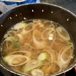 味の店 いわし - あら汁