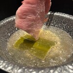 銀座 和牛 しゃぶしゃぶ 神楽 - 