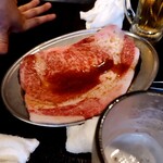 高屋敷肉店 - 厚切りステーキ